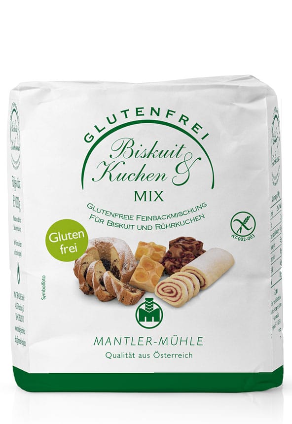 Biskuit- und Kuchen-Mix glutenfrei