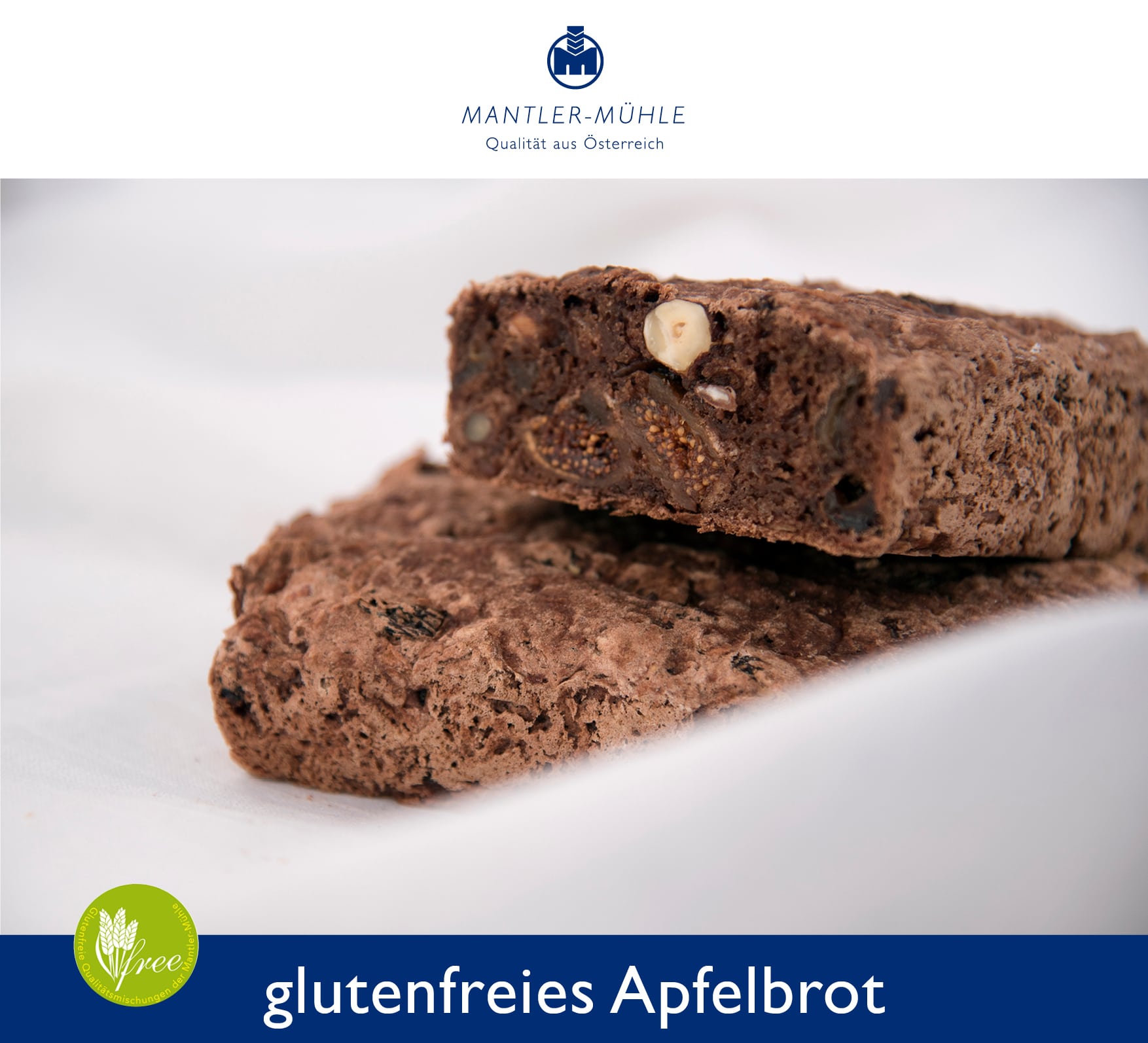 Rezept glutenfreies Apfelbrot