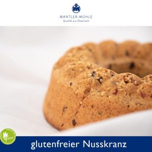 Glutenfreier Nusskranz