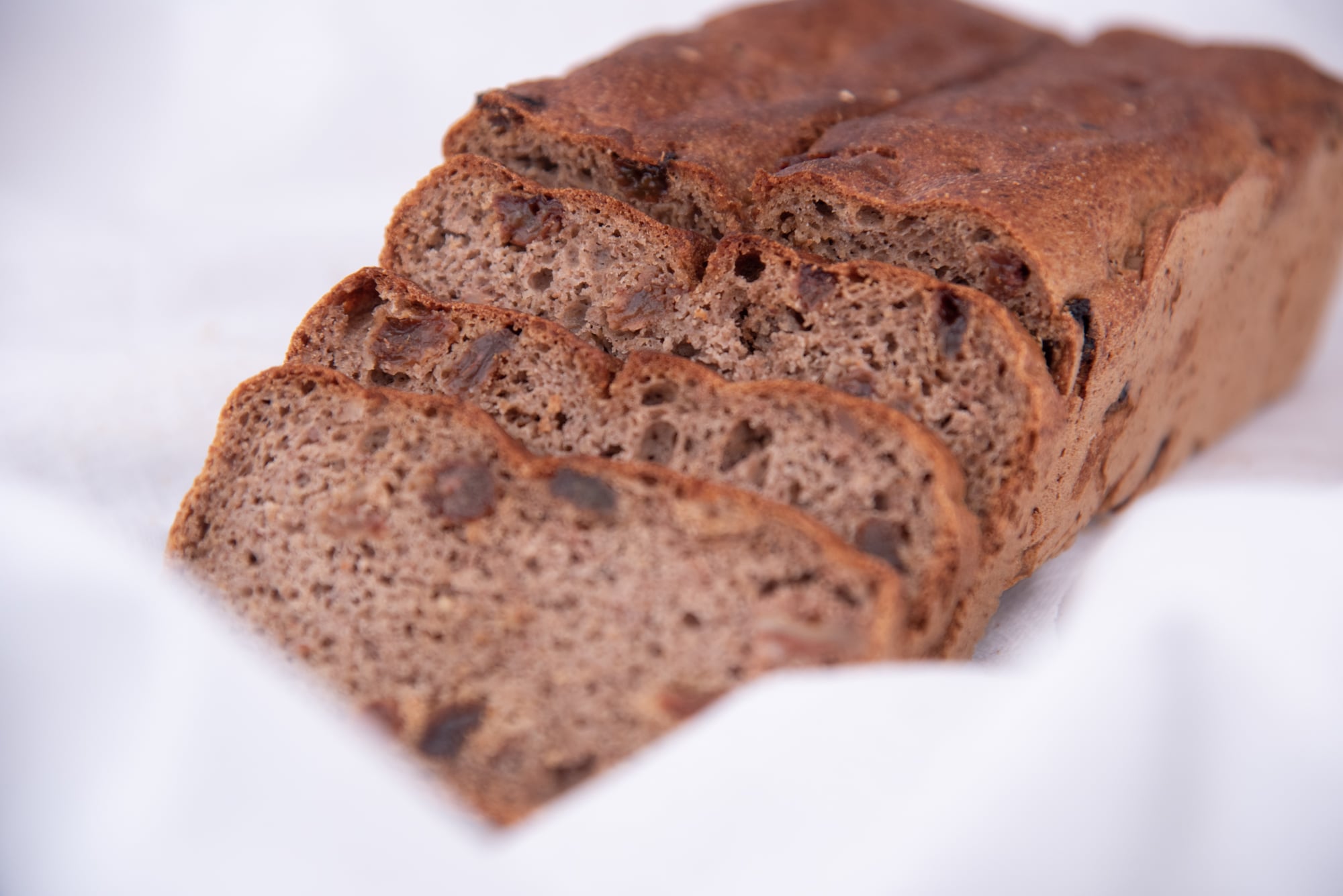 Gluten-Free Nut and Raisin Bread