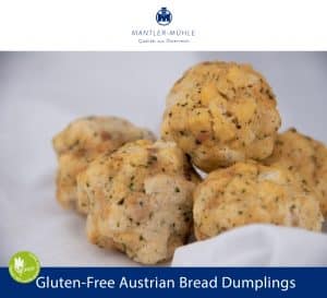 Austrian Bread Dumplings Gluten-Free