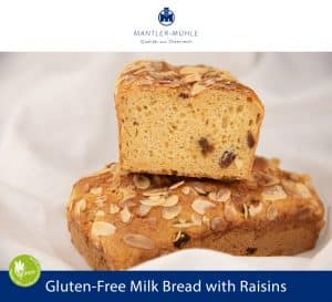 Milk Bread with Raisins gluten-free