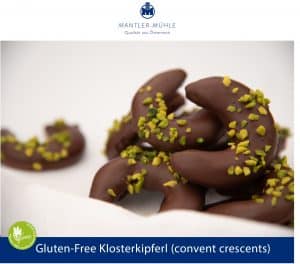 Klosterkipferl (convent crescents) gluten-free