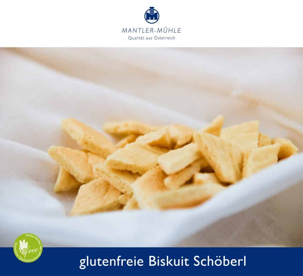 Biskuit Schöberl mit glutenfreiem Mehl