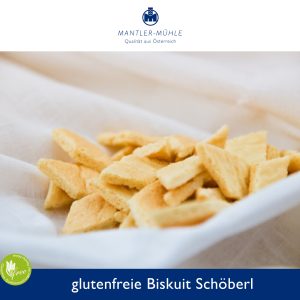 Biskuit Schöberl mit glutenfreiem Mehl