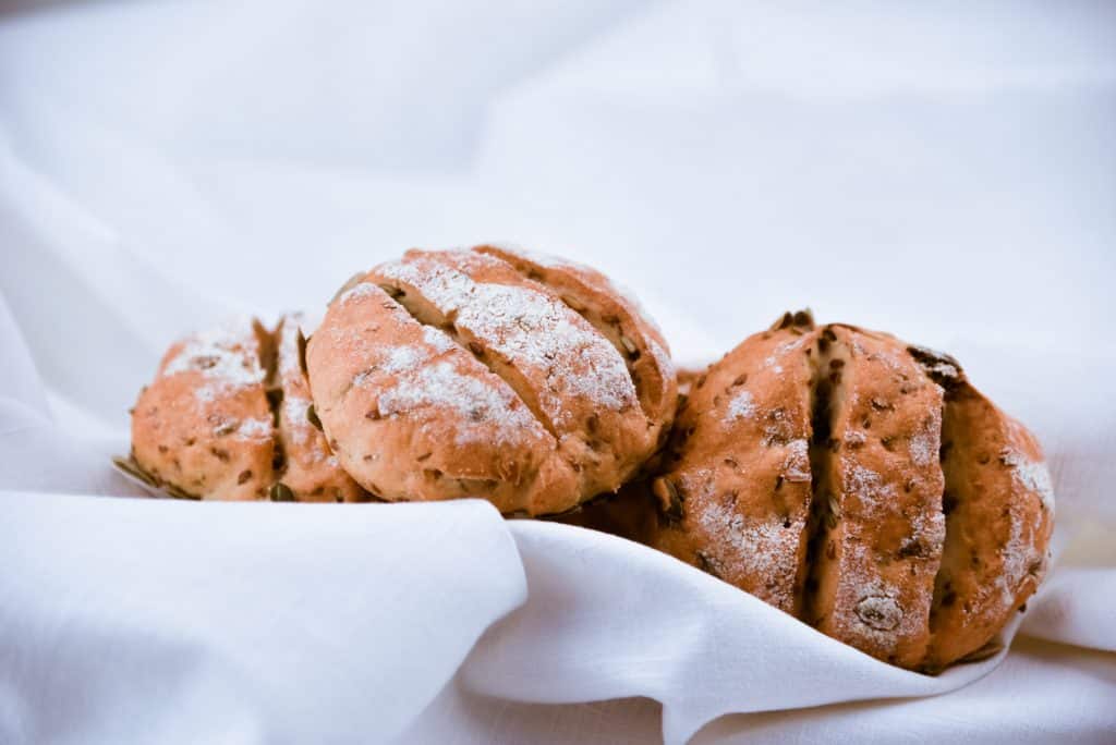 Kürbiskernweckerl glutenfrei