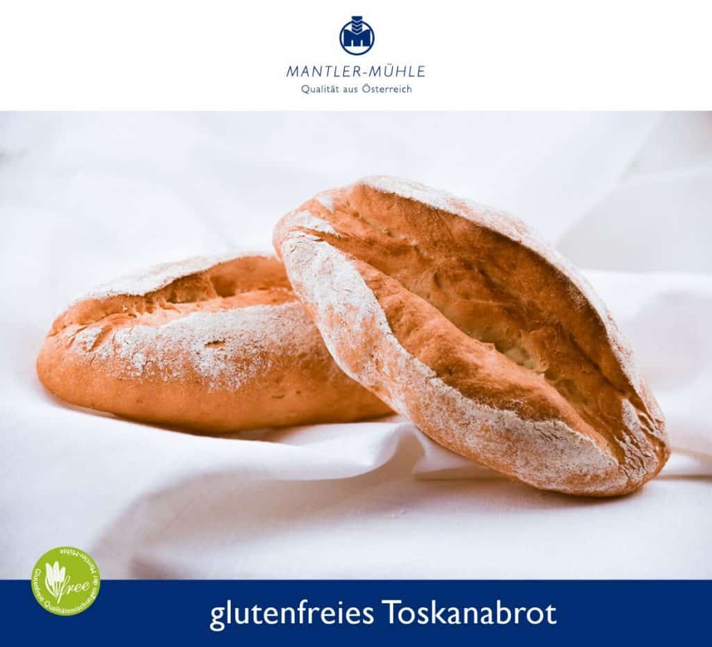 glutenfreies Grundteig Brot - Toskanabrot