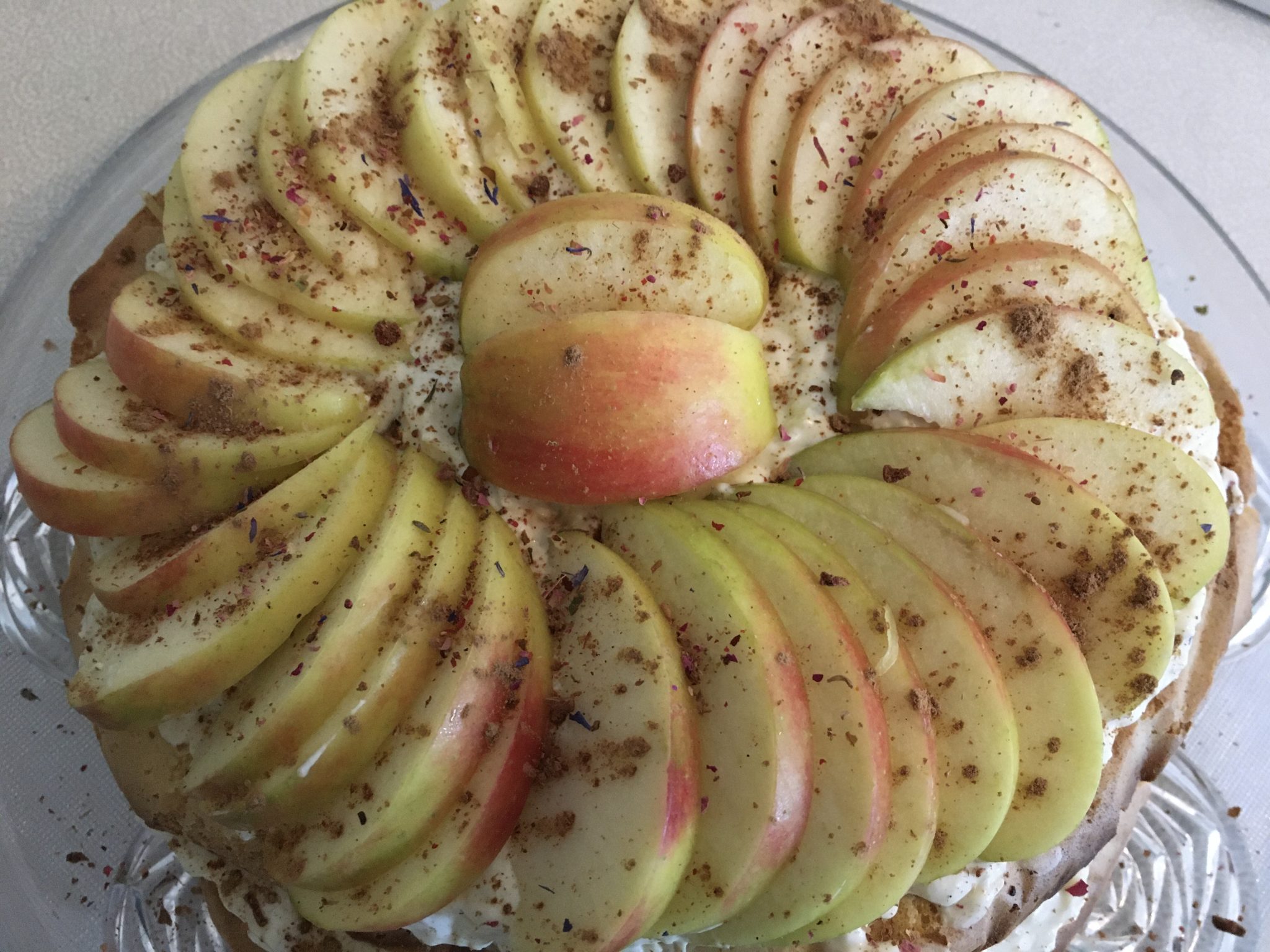 Glutenfreie Apfel-Tiramisu Torte Glutenfreie Apfel-Tiramisu Torte